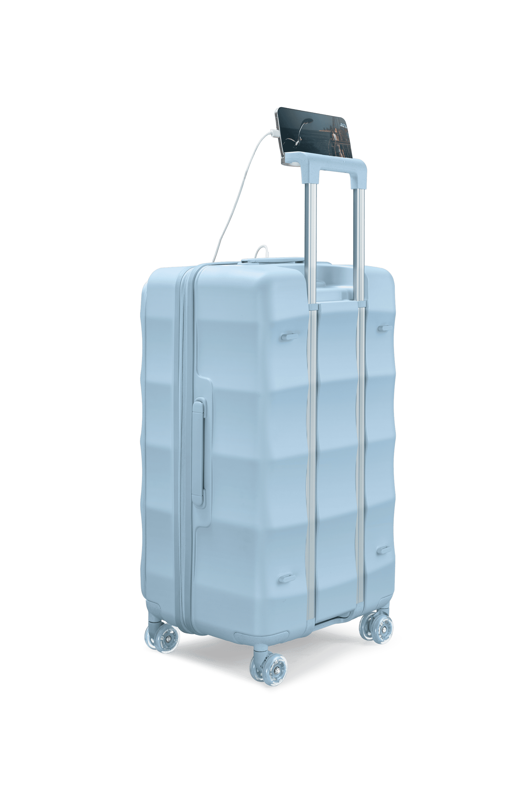 Max Tank Suitcases in Delicate Blue