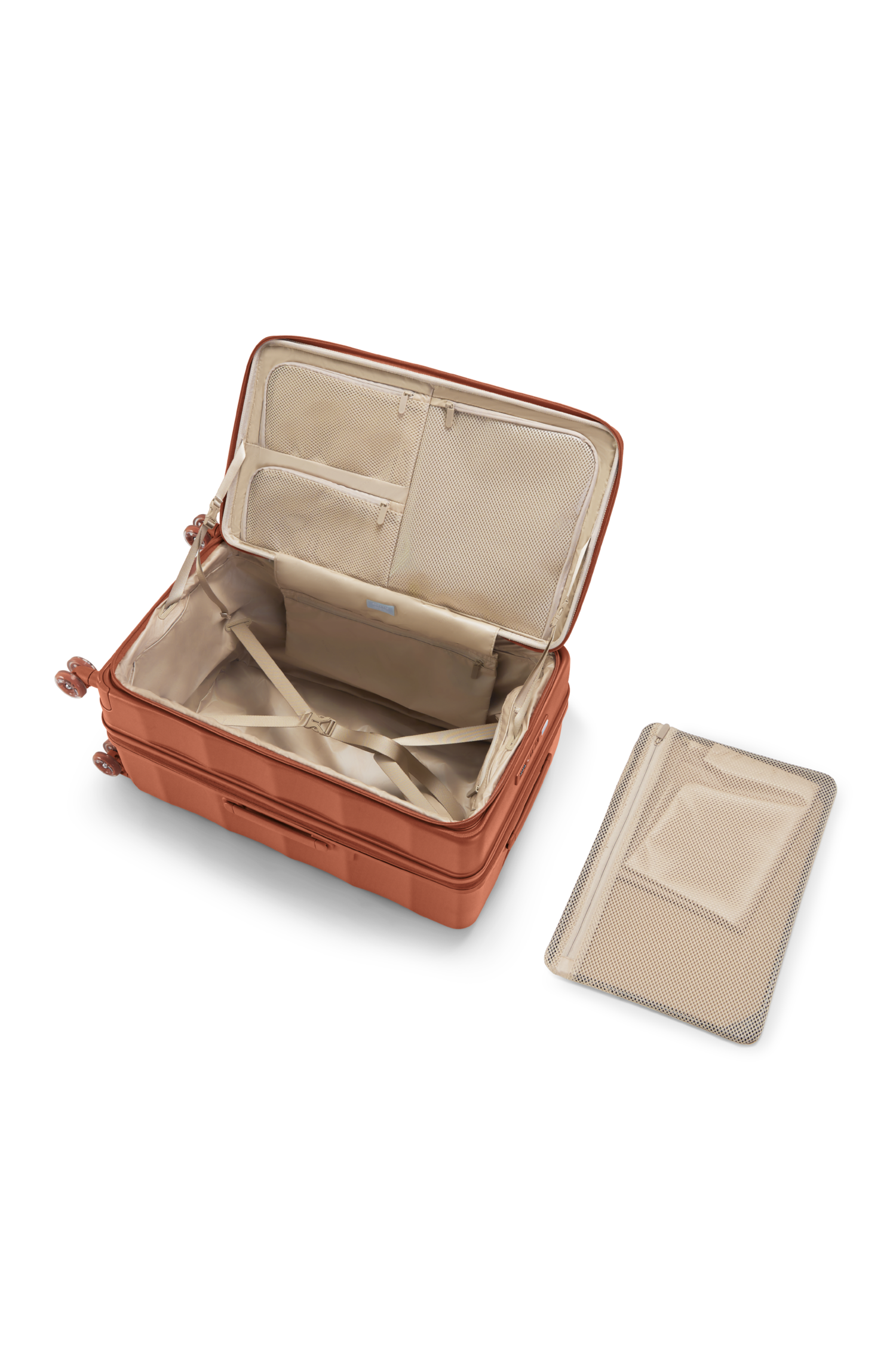 Max Tank Suitcases in Fiery Red