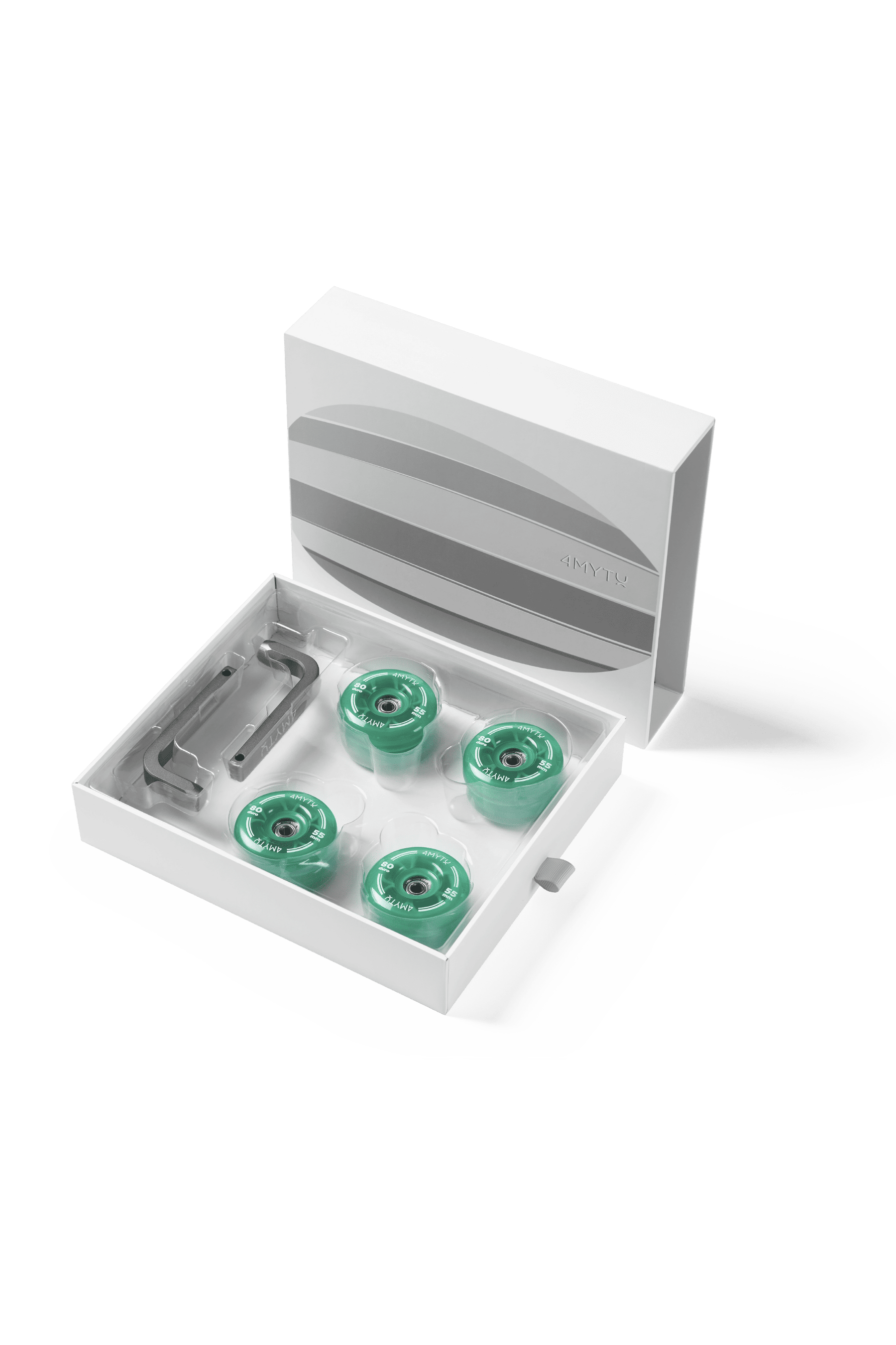 Palette Wheels in Forest Green