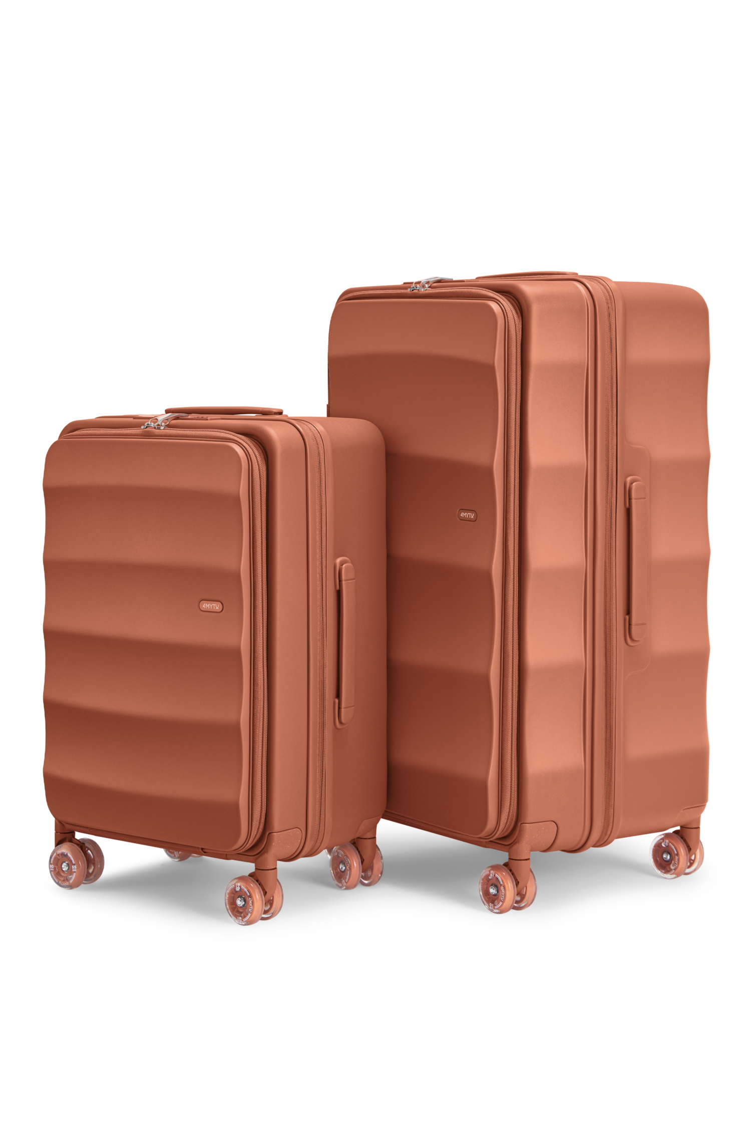 Max Tank Suitcases in Fiery Red