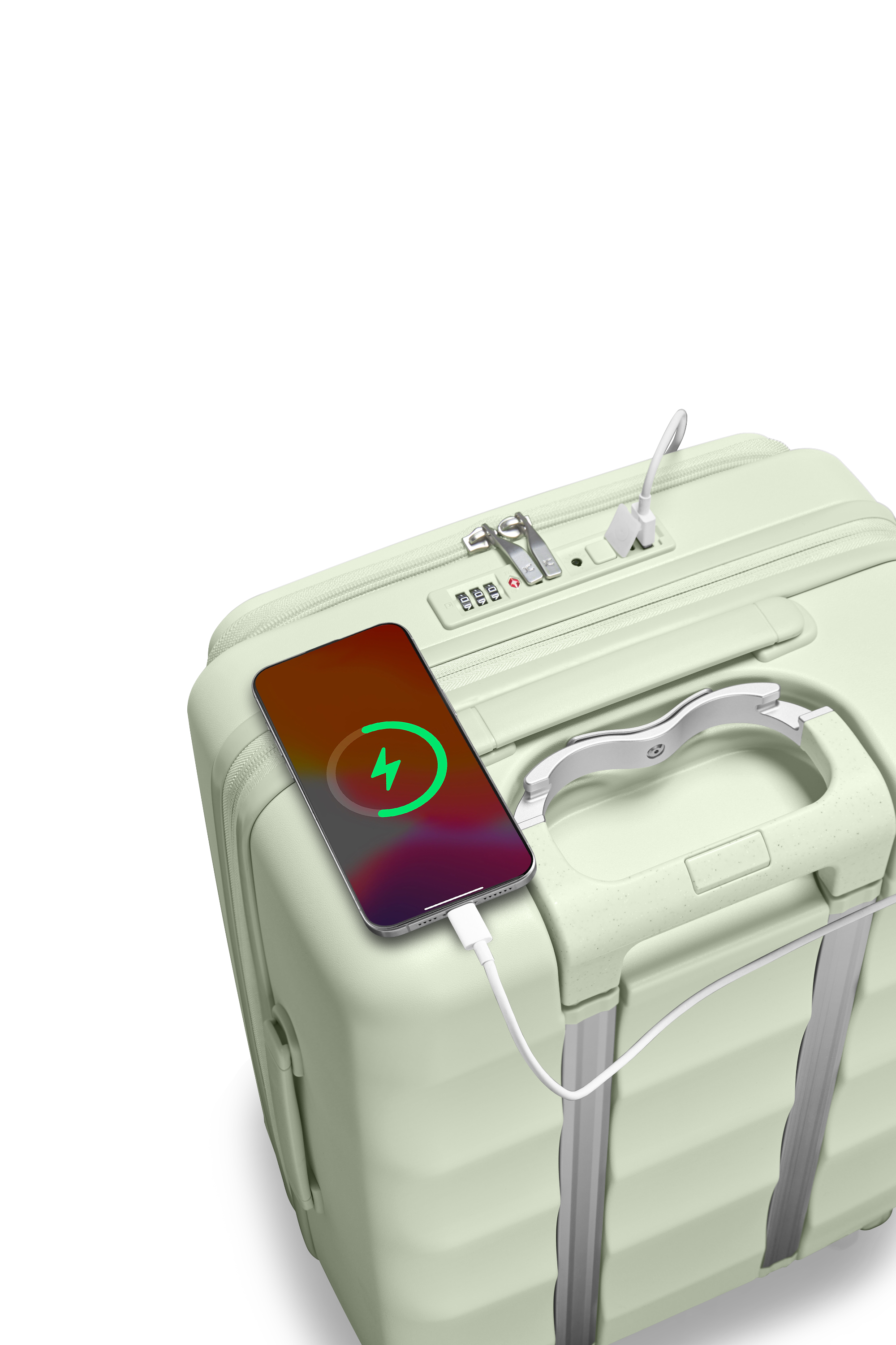 Bigger Tank Carry-On in Mint Green