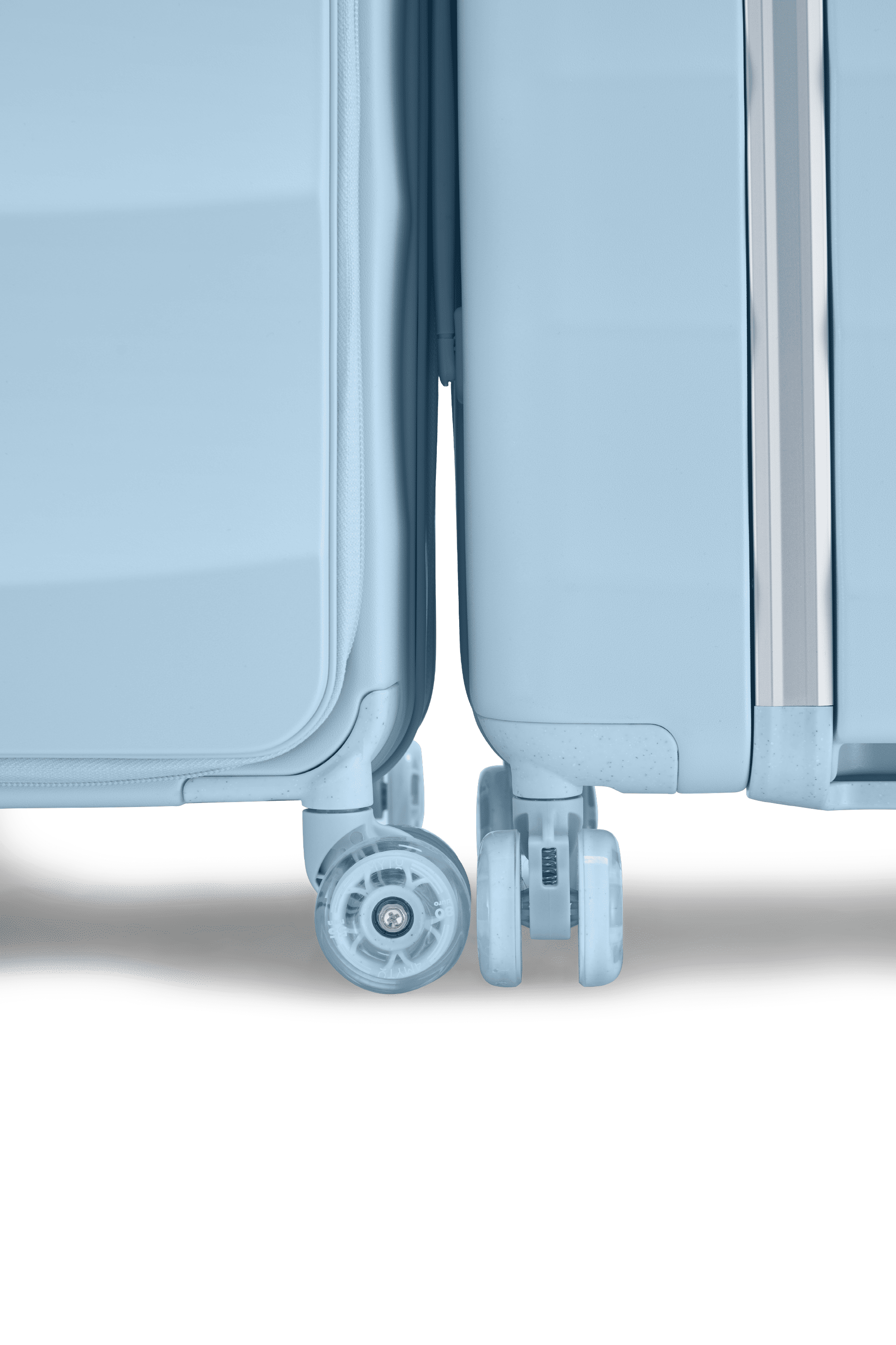 Tank Suitcases in Delicate Blue