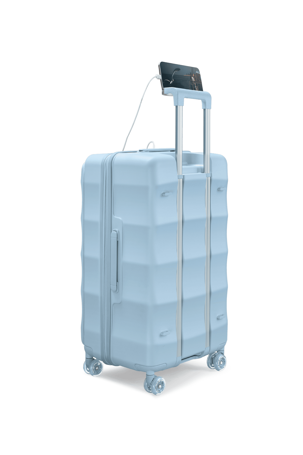Max Tank Suitcases in Delicate Blue