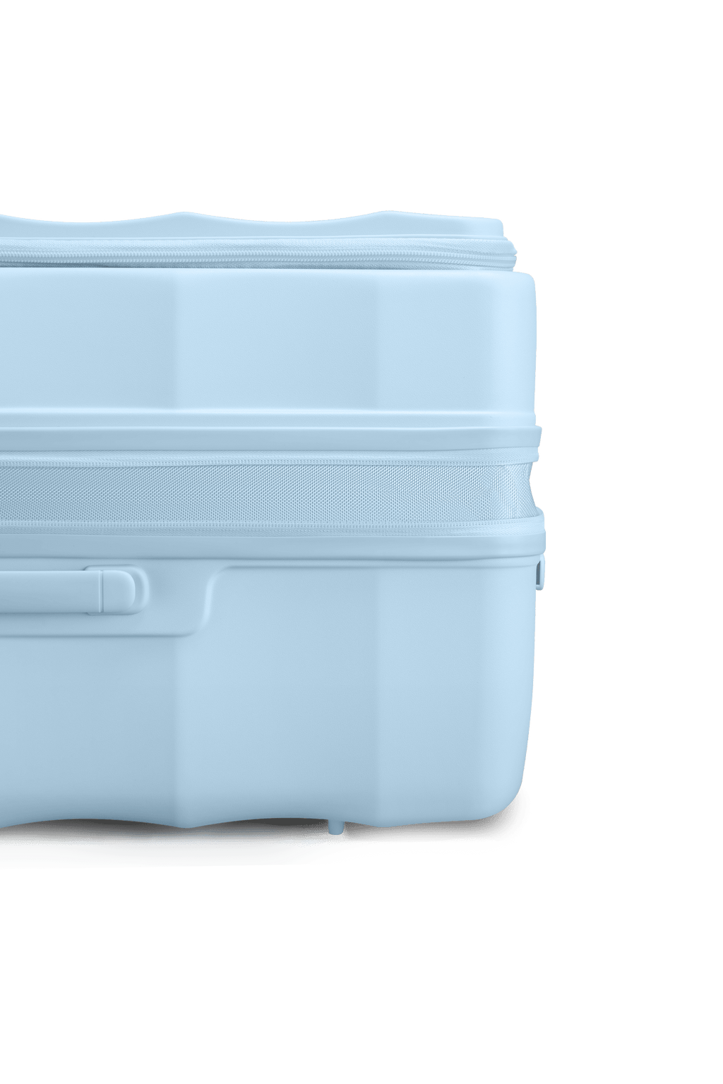 Tank Suitcases in Delicate Blue