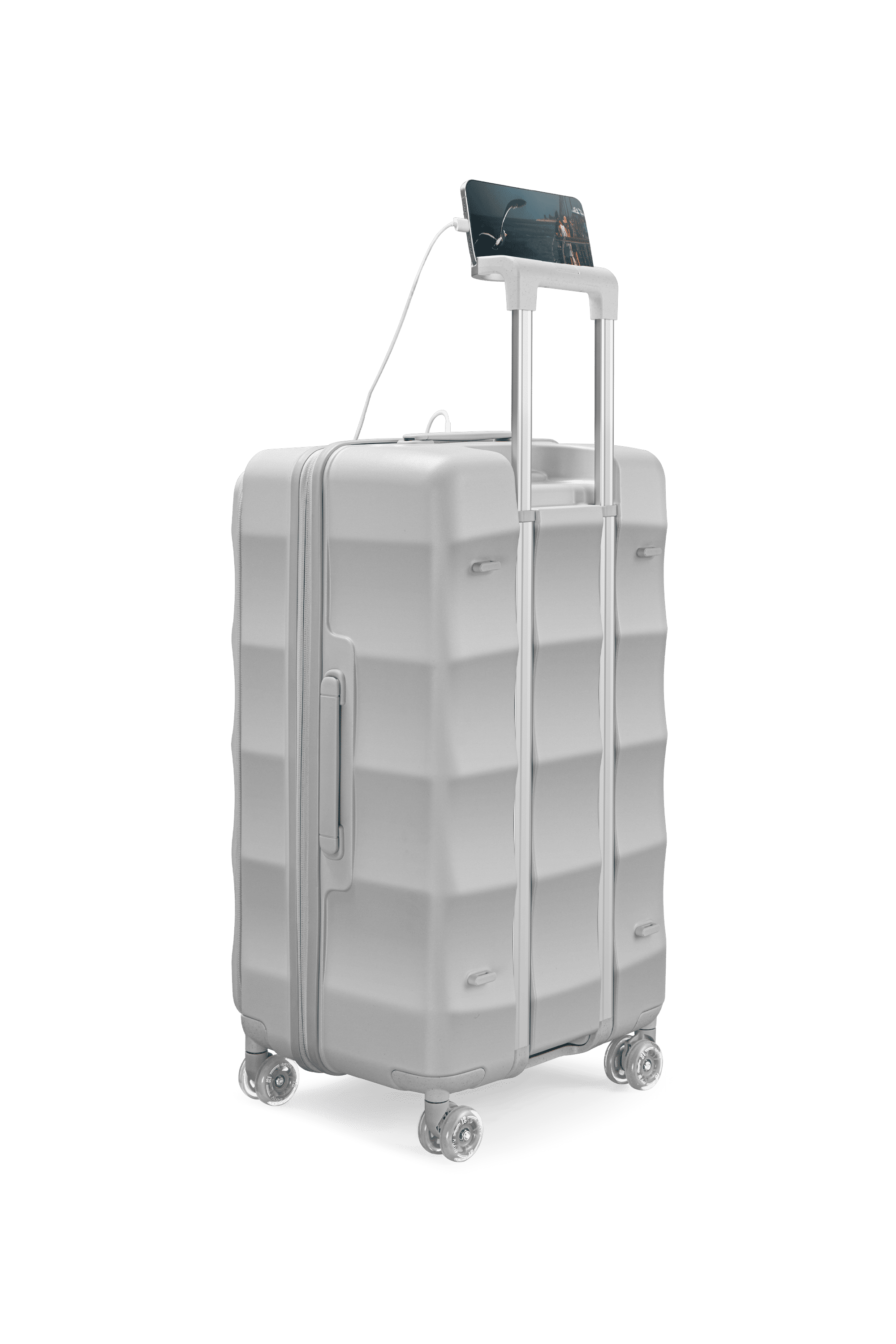 Tank Suitcases in Harbor Mist