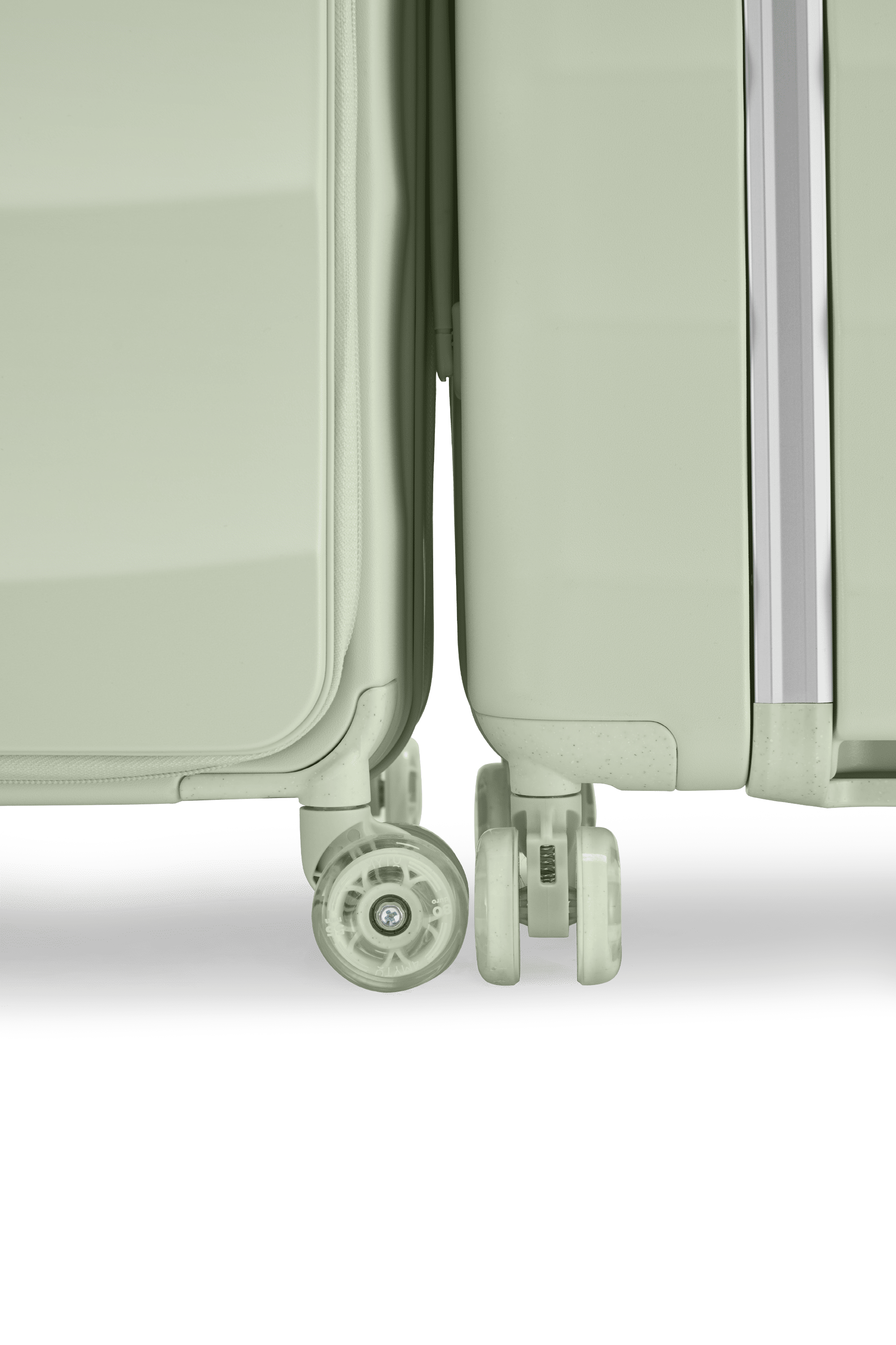 Tank Suitcases in Mint Green