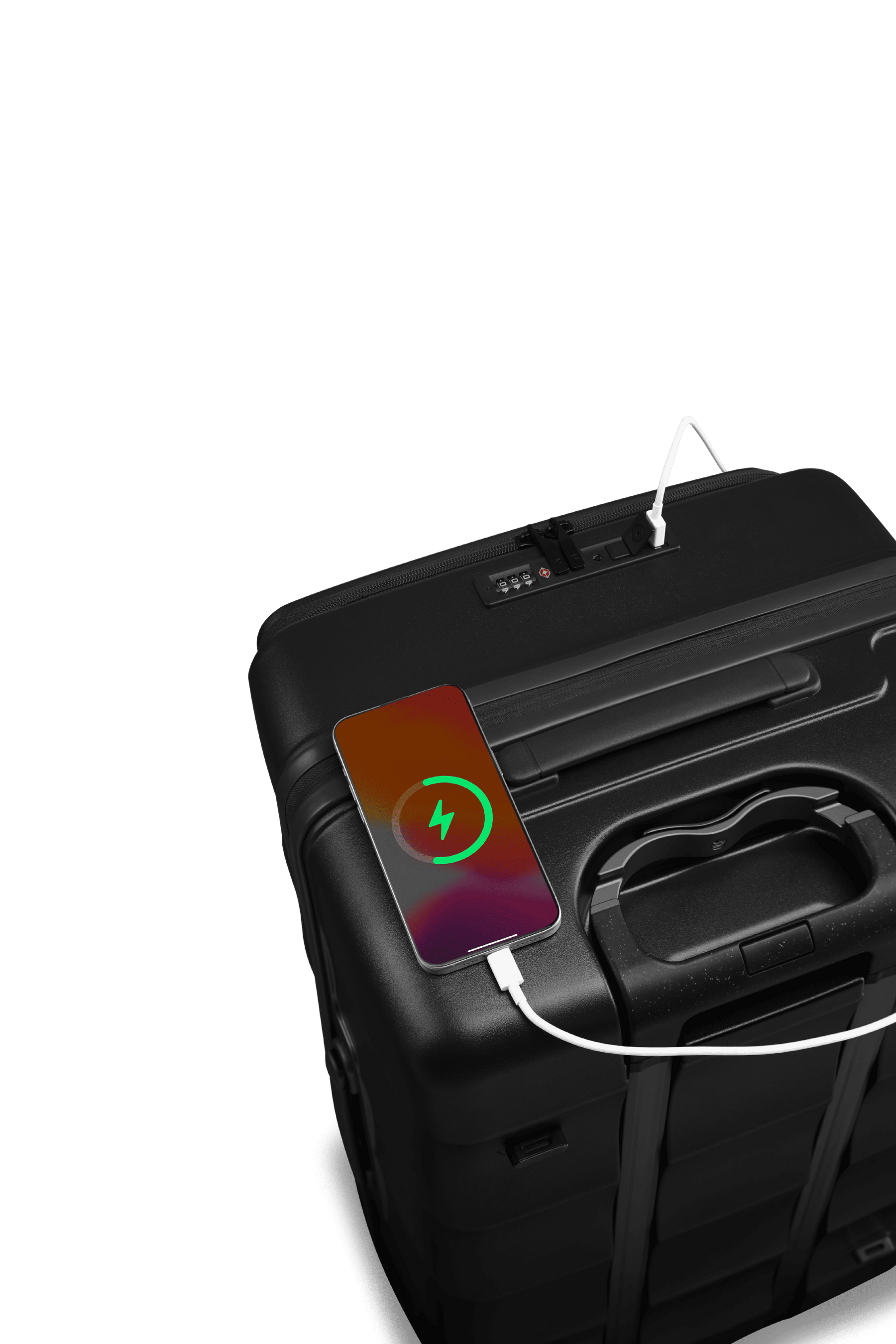 Max Tank Suitcases in Jet Black