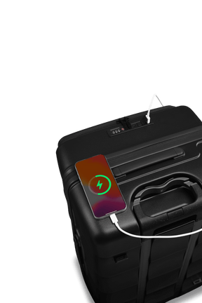 Max Tank Suitcases in Jet Black