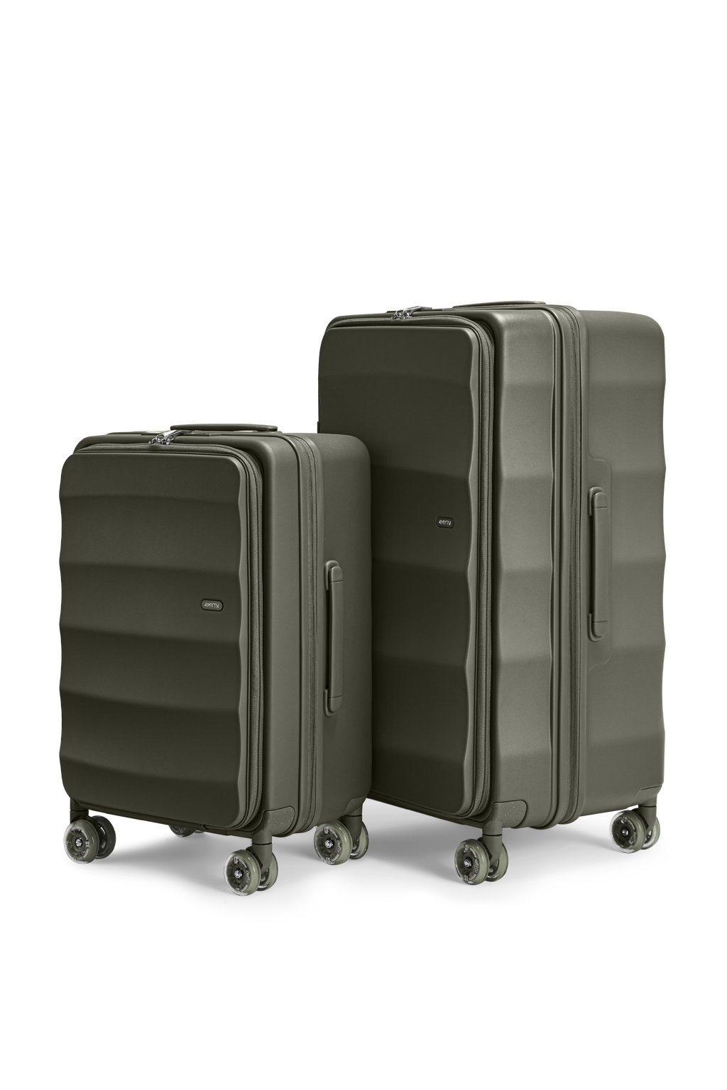 Tank Suitcases in Aspen Green