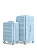 Tank Suitcases in Delicate Blue