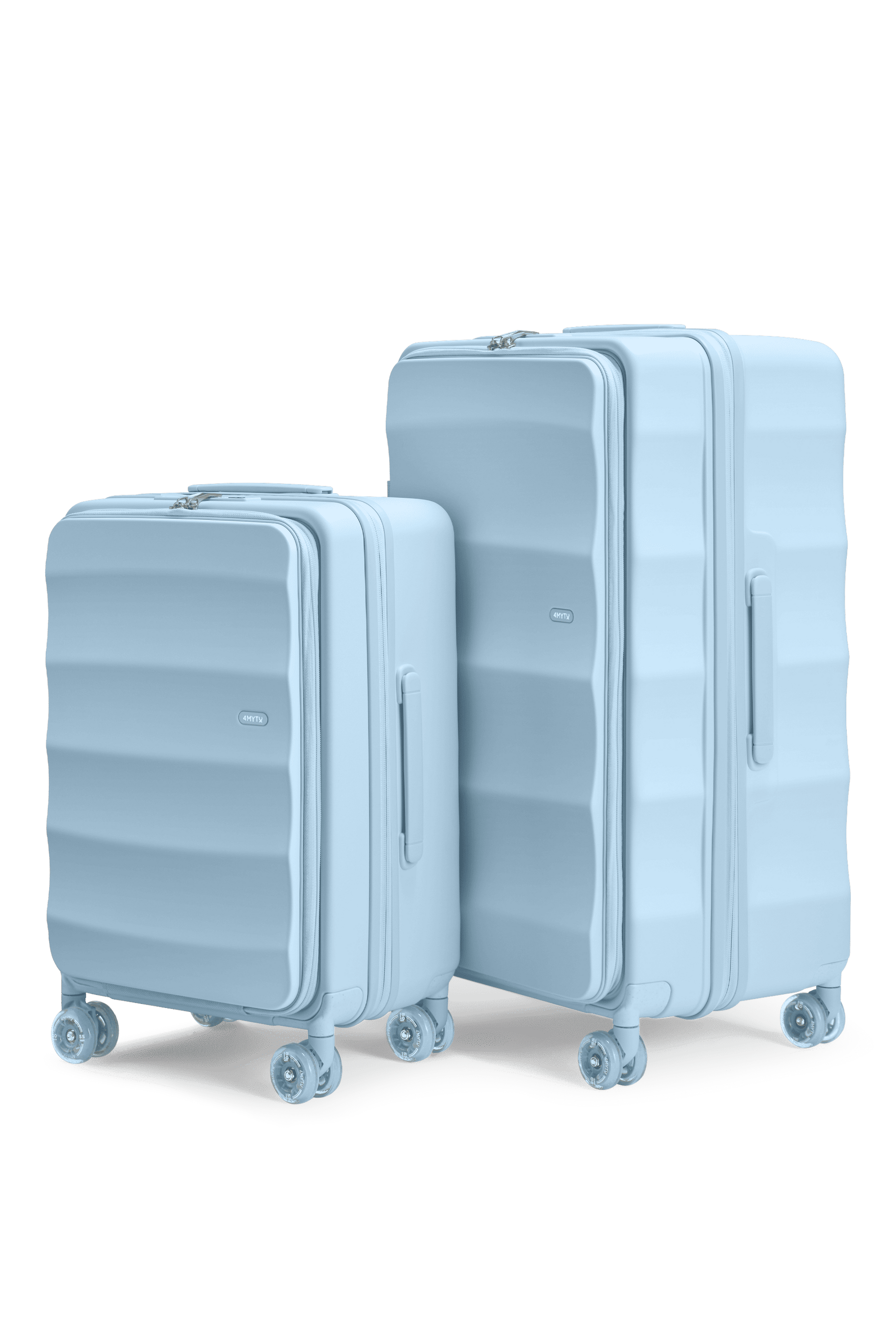 Max Tank Suitcases in Delicate Blue